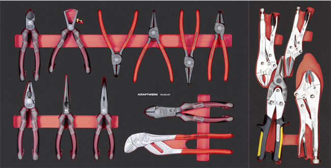 Werkstattwagen BT900 Pro Line 7 Schubladen 272-tlg.